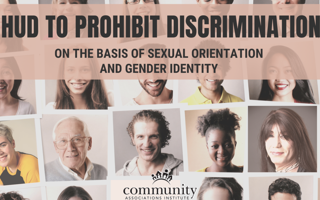 HUD to Prohibit Discrimination on the Basis of Sexual Orientation and Gender Identity