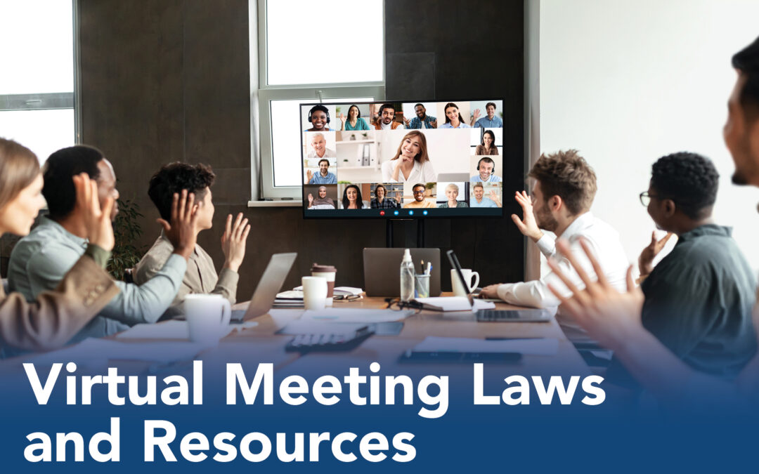 Virtual Meeting Laws and Resources