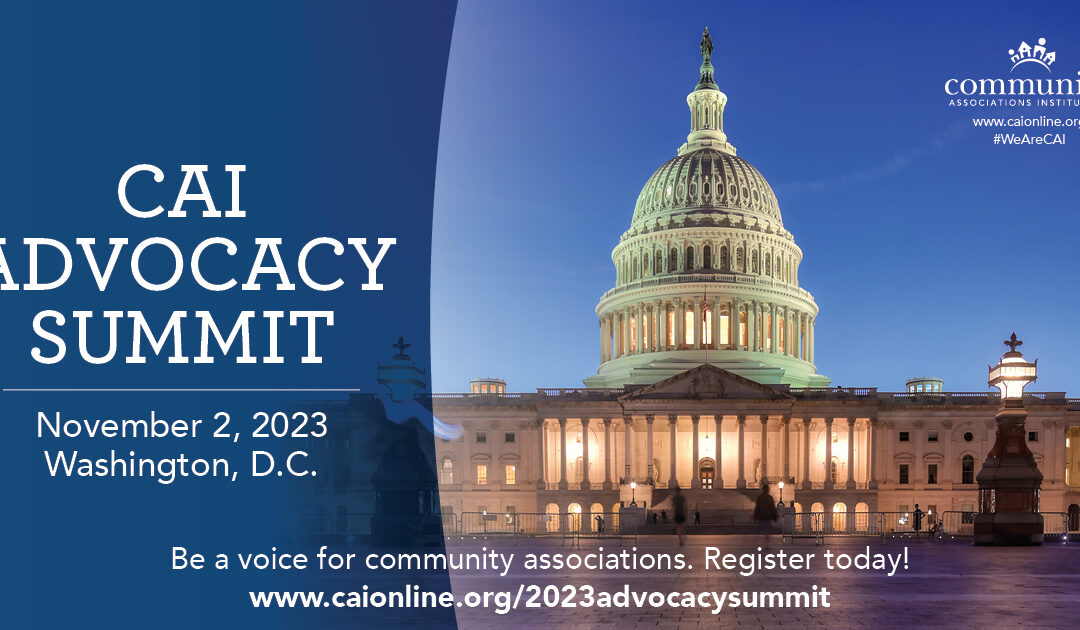Join CAI in Nation’s Capital for the 2023 Advocacy Summit